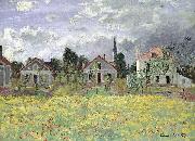 Claude Monet Maisons d'Argenteuil France oil painting artist